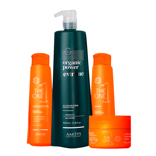 KIT ORGANIC POWER EXTREME + THE ONE HOME CARE LINE COMPLETA